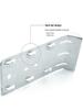 Galvanized Steel Outlet Board with Cutouts for Grid Cable Tray, Cabinet, and Wire Management