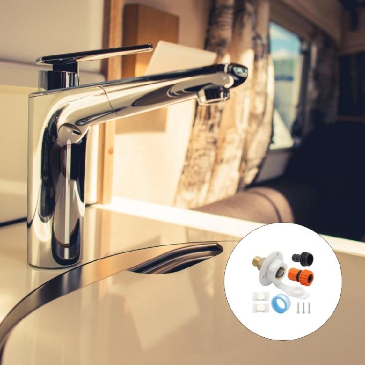 RVs Water Fill Hatches Inlet With Lead Free Brass Valves And Secure Silicone Sealing For Road Trips Trailer