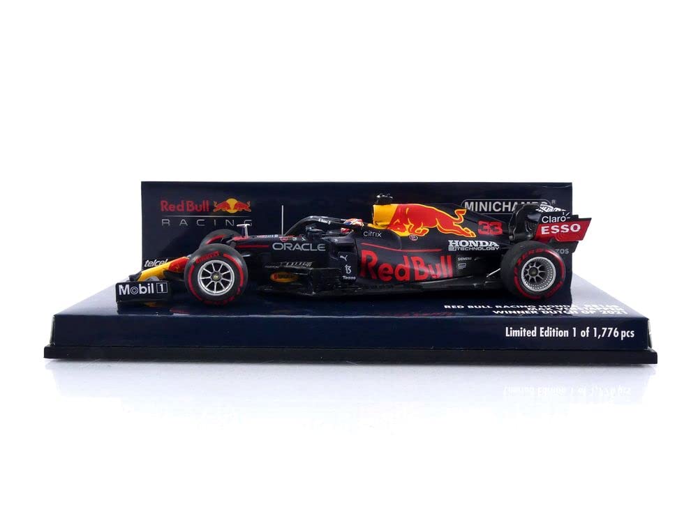 Minichamps Red Bull Racing Honda RB16B 2021 F1 Dutch GP Winner Verstappen 1/43 M.
