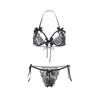 Micro Ultra Sexy Erotic Erotic Open Super Mini String Fully Visible Top and Bottom Set [Ahegao] Bikini, Small, Extreme, Erotic, Lingerie, Women's,