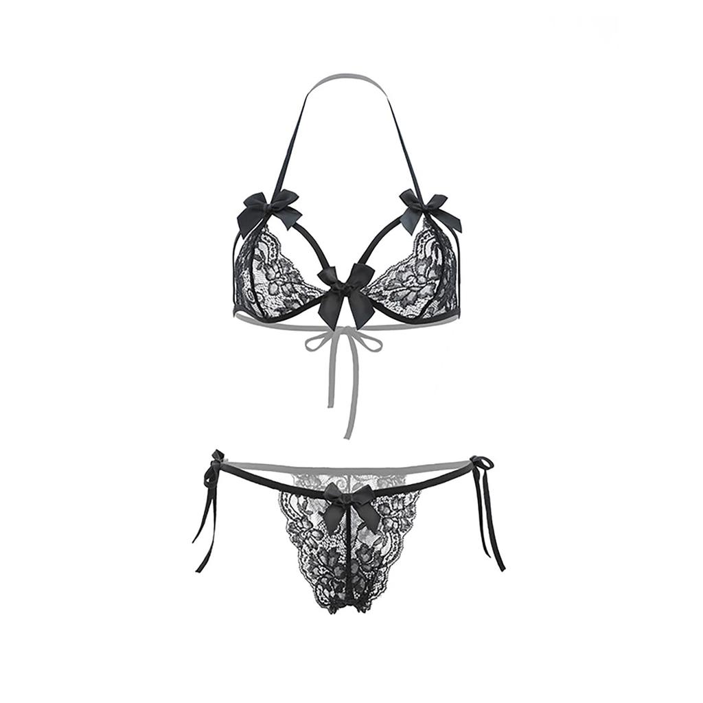 Micro Ultra Sexy Erotic Erotic Open Super Mini String Fully Visible Top and Bottom Set [Ahegao] Bikini, Small, Extreme, Erotic, Lingerie, Women's,