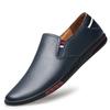 Fashion Winter Men's Shoes Light Soft Leather Men Shoes Loafers Slip On Comfortable Moccasins Flats Casual Mens Dress Shoes Luxury Shoes