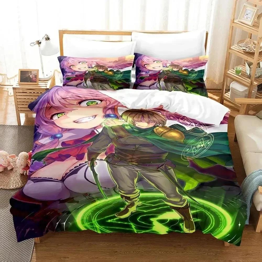Anime Redo Of Healer Comfortable Duvet Quilt Cover Pillowcase Bedding Set Children Bedroom Decoration Home Textile