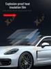 Cross-Border Car Window Film: Colorful HD Heat Insulation, Explosion-Proof, Sun Protection, Privacy Film for Front Windshield.