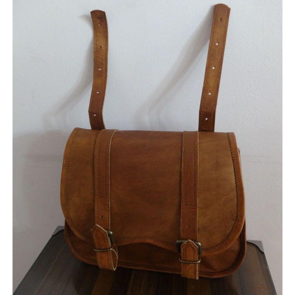 3 Motocyklové sedlové brašny z kozí kůže Sedlová brašna Zavazadlová taška pro Sportster