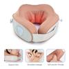 Business Travel Spa Wireless Body Vibrating Shiatsu Kneading U Shape Vibration Fitness Neck Massager With Heating Function