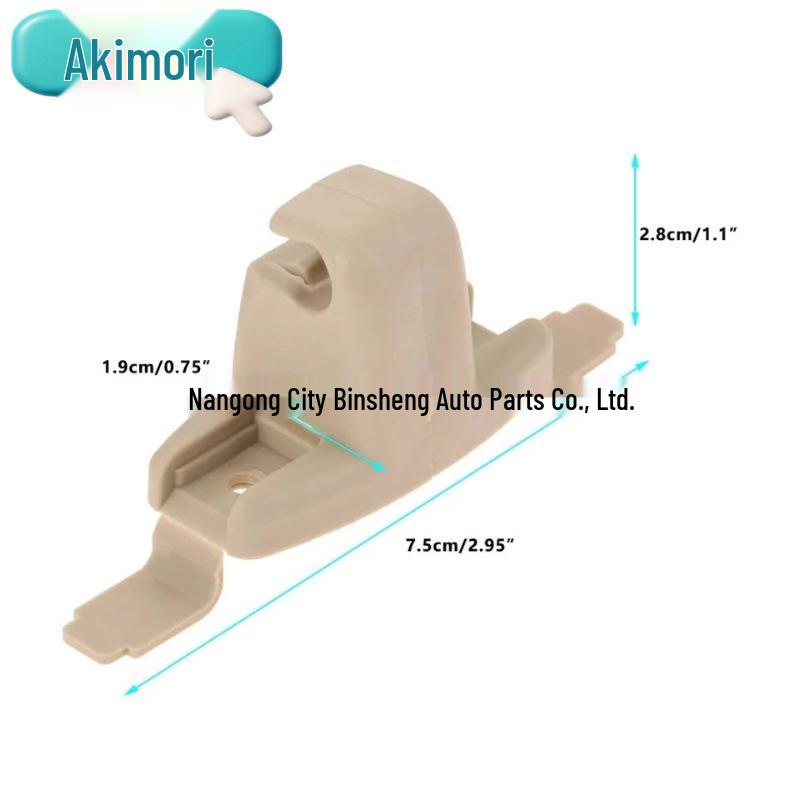 Compatible Sun Visor Bracket Clips for BMW 323Ci/323i/325Ci (2-Pack, OE# 51168243575)