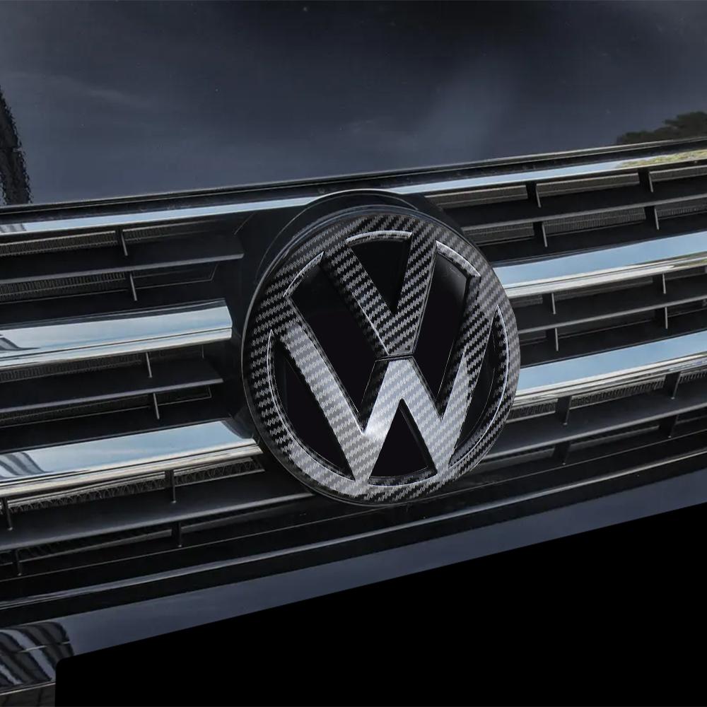 For Volkswagen VW 1/2PCS Car Original Front Grille Badge Cover Trunk Lid Sticker For Volkswagen VW Transporter T6 2016 2017 2018 2019 2020GD2