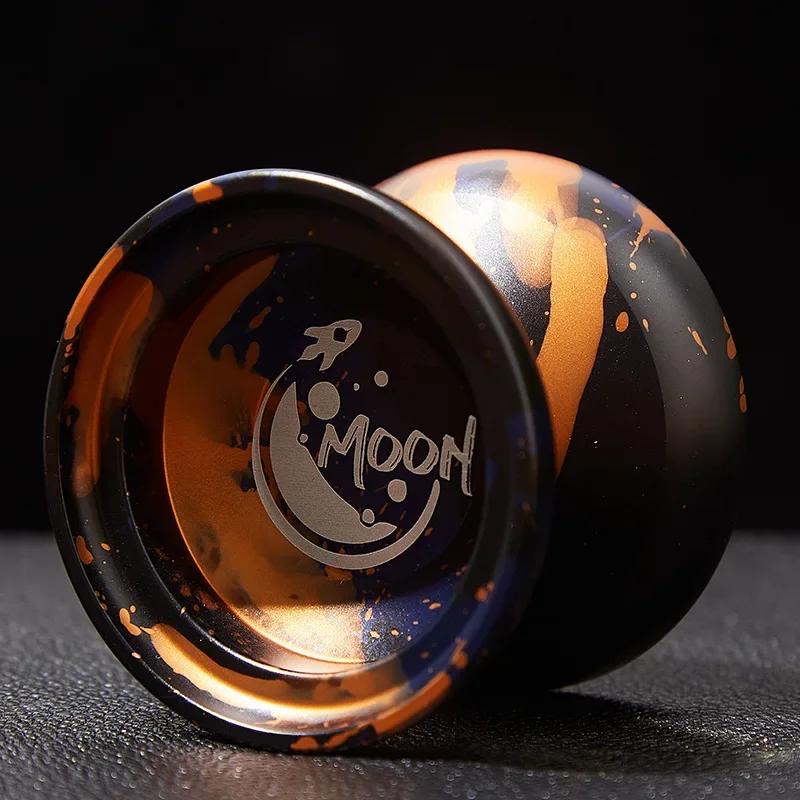 Yoyo Profissional Mágico Yoyo de Metal com Rolamento de 10 Bolas Liga de Alumínio Alta Velocidade Yoyo Não Responsivo Brinquedos Clássicos Para Crianças