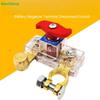 Car Battery Negative Terminal Disconnect Switch - Heavy Duty Quick Release Cut Off Switch for Vehicle/Boat (Red Handle)