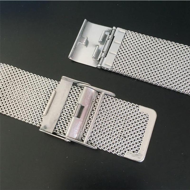 Milanese Watchband 12mm 14mm 16mm 18mm 20mm 22mm 24mm Universal Stainless Steel Metal Watch Band Strap Bracelet