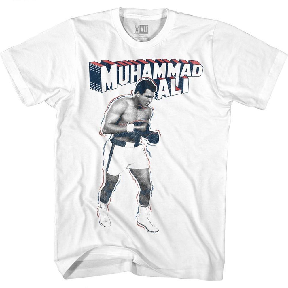 Muhammad Ali Super Ali White Icon Shirt XXXL
