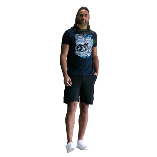 Duke Mens D555 Knowle Detroit Bike T-Shirt