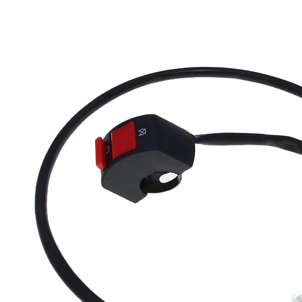 12V Motorbike Handlebar Fog Switch 22mm Direct Replaces Accessories Easily Control Professional