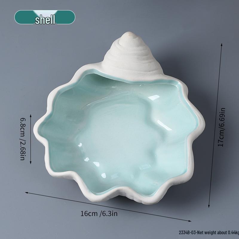 Veilleuse Céramique & Boîte à Bijoux - Décoration Aquarium Mignonne pour la Chambre des Enfants