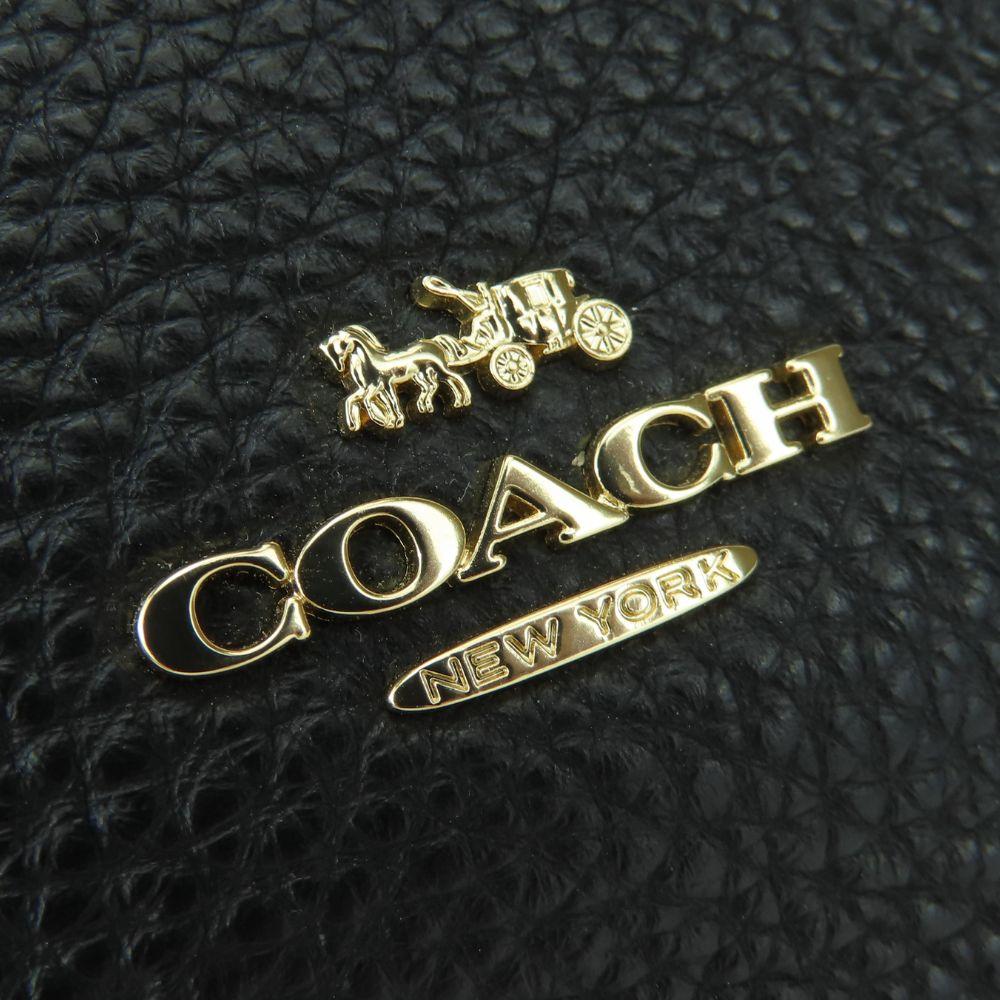 Gebrauchte COACH Tragetasche C6231 Leder Schwarz