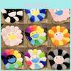 Joyful Takashi Murakami Rainbow Flower Pillow Plush Colorful Stuffed Toy Ideal For Gifting