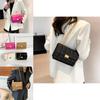 Wholesale Factory Grid Chain Single Shoulder Messenger Bag Female Bags 2024 Spring New Popular Versatile Small Square Bag