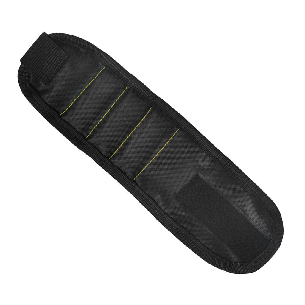 Wrist Tool Holder 3 Rows Magnetic Suction Wristband   for Holding Screws Nails Fasteners