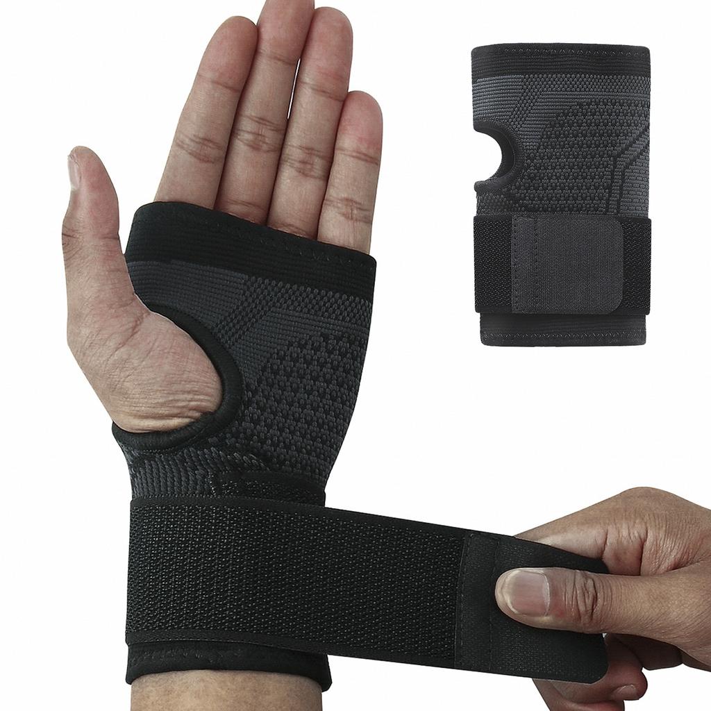 1Pc /2Pc Wrist Protector Wrist Protector Wrist Support, Wrist Protector Strap, Compression Gloves For Carpal Tunnel China Manu