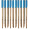 FLAIR Woody 0.7mm Ball Pen Box Pack | Attractive Woody Design | Smooth Ink Flow System With Low-Viscosity Ink For Writin