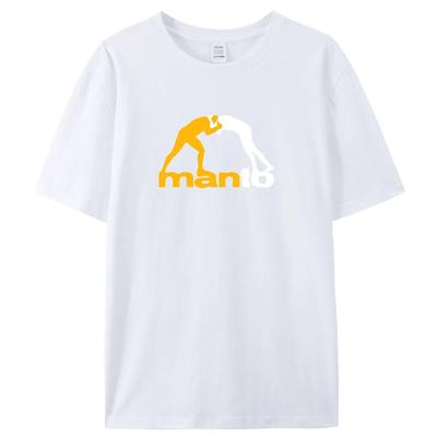 Sommer 2025 Damen Unisex Kurzarm Schwarz Neue Fitnessbekleidung Neues Manto Brazil Jiu Jitsu T-Shirt Mein eigenes bedrucktes Top