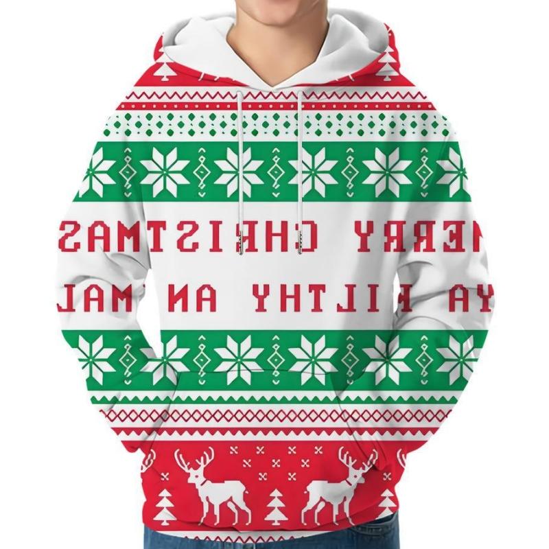 

Модная мужская толстовка с капюшоном с принтом рождественских лосей, повседневная, с длинными рукавами, с капюшоном, новые толстовки и свитшоты 6XL