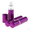 0ml Empty Mini Glass Bottle with Pump Small Container Refillable for Cosmetics, Mixes, Samples