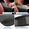 2025 2026 Sportage Center Console Cover for Kia Sportag e (LX/EX/X-Line/SX/SX Prestige/X-Pro/X-Pro Prestige), Waterproof&Comfy Leather Armrest Cover