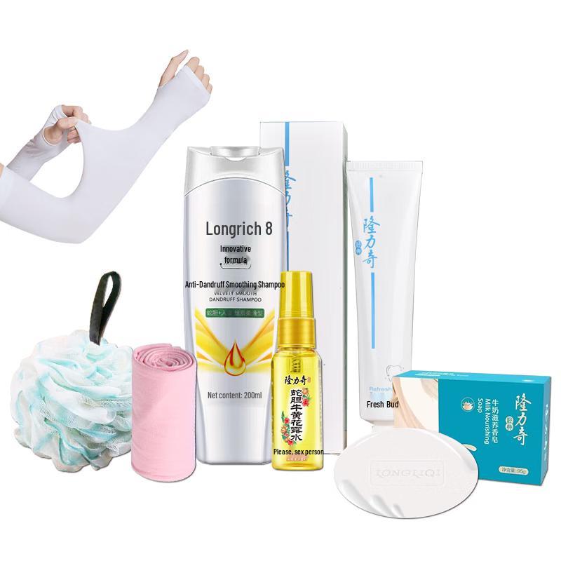 Longliqi Cooling 6-Piece Hair Care Set