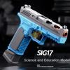Non-Toxic Continuous Shooting G17 Shooting Pistol Soft Bullet Toy Gun Cs Children Adult Outdoor Shooting Game Popular Toy Gun