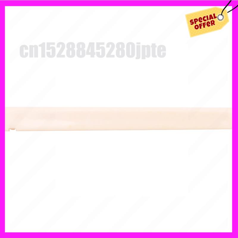 -ABUB 20 Pcs Spare Part Beige Plastic Bridge Saddle Nut For Classical Guitar