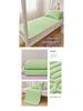 Thickened Ice Silk Cool Bed Sheet & Latex Mattress Topper for Summer