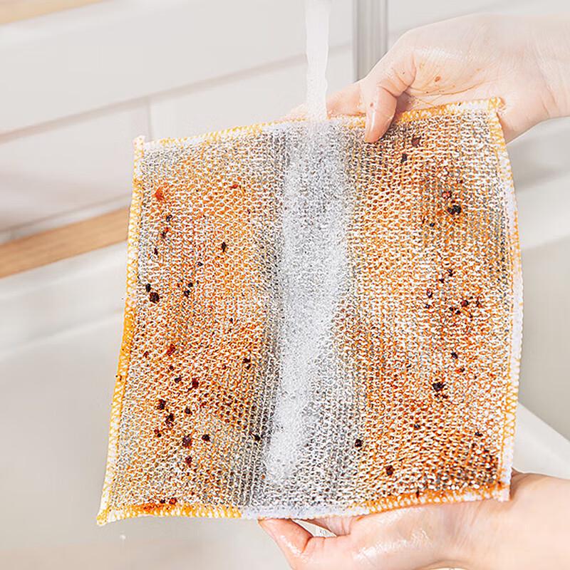 Sodolike Double-Sided Kitchen Dishcloths, 10-Pack