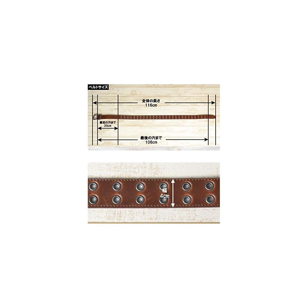Dickies Ösen Doppel Dorn PU-Leder Gürtel DS0126C (06: Weiß)