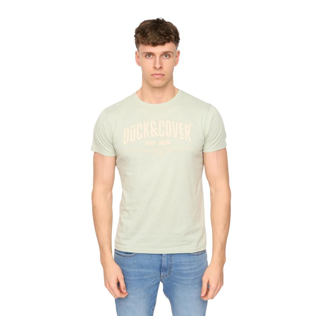 Duck and Cover Mens Haltecks Assorted Designs T-Shirt (Pack of 5)