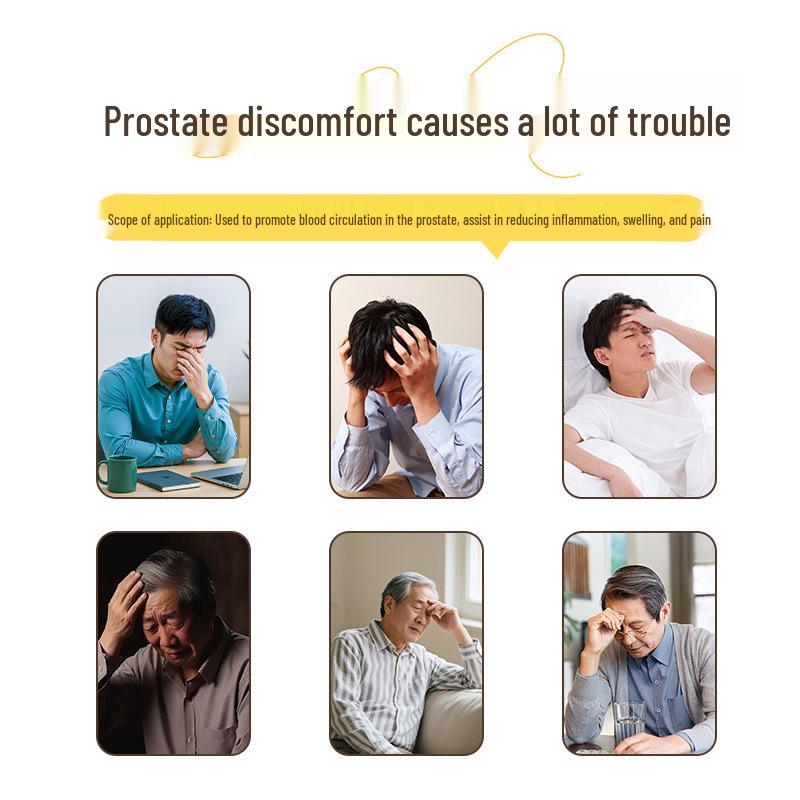 Prostate Moxibustion Therapy Patch: Men's Hot Compress & Maintenance Patch