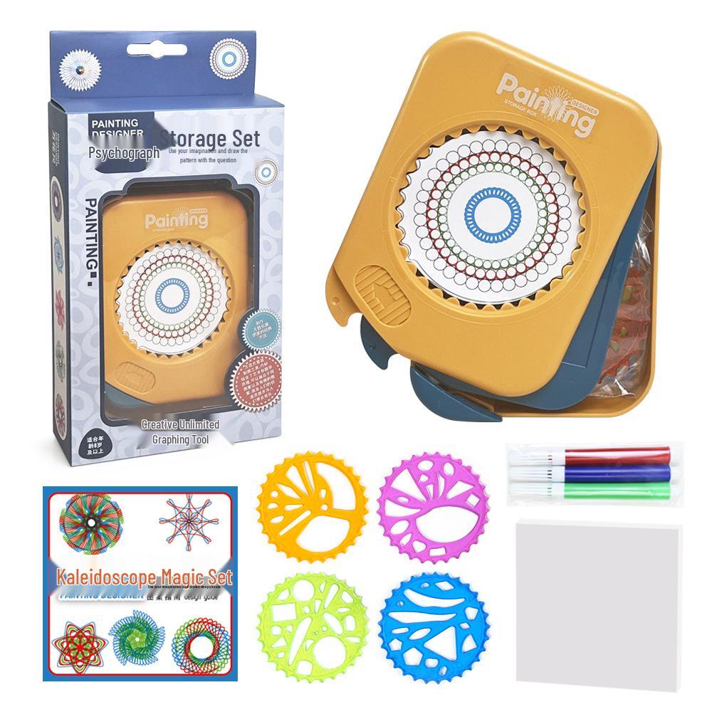 

Детский набор для рисования и создания калейдоскопов: Образовательные и забавные канцелярские товары для обучения