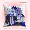 Wemmbu Eggchan Tax Duo Anime Pillow Case Anti-dustmite Pillowcase Invisible zipper silky short plush Sofa cushion cover
