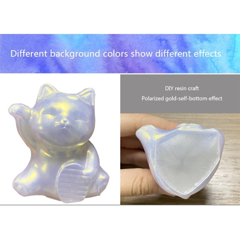 Glitter Powder Nails Highlighter Powder for Nail Art Gel Polish Mermaid Unicorn Face Powder Manicure Pigment Glitter