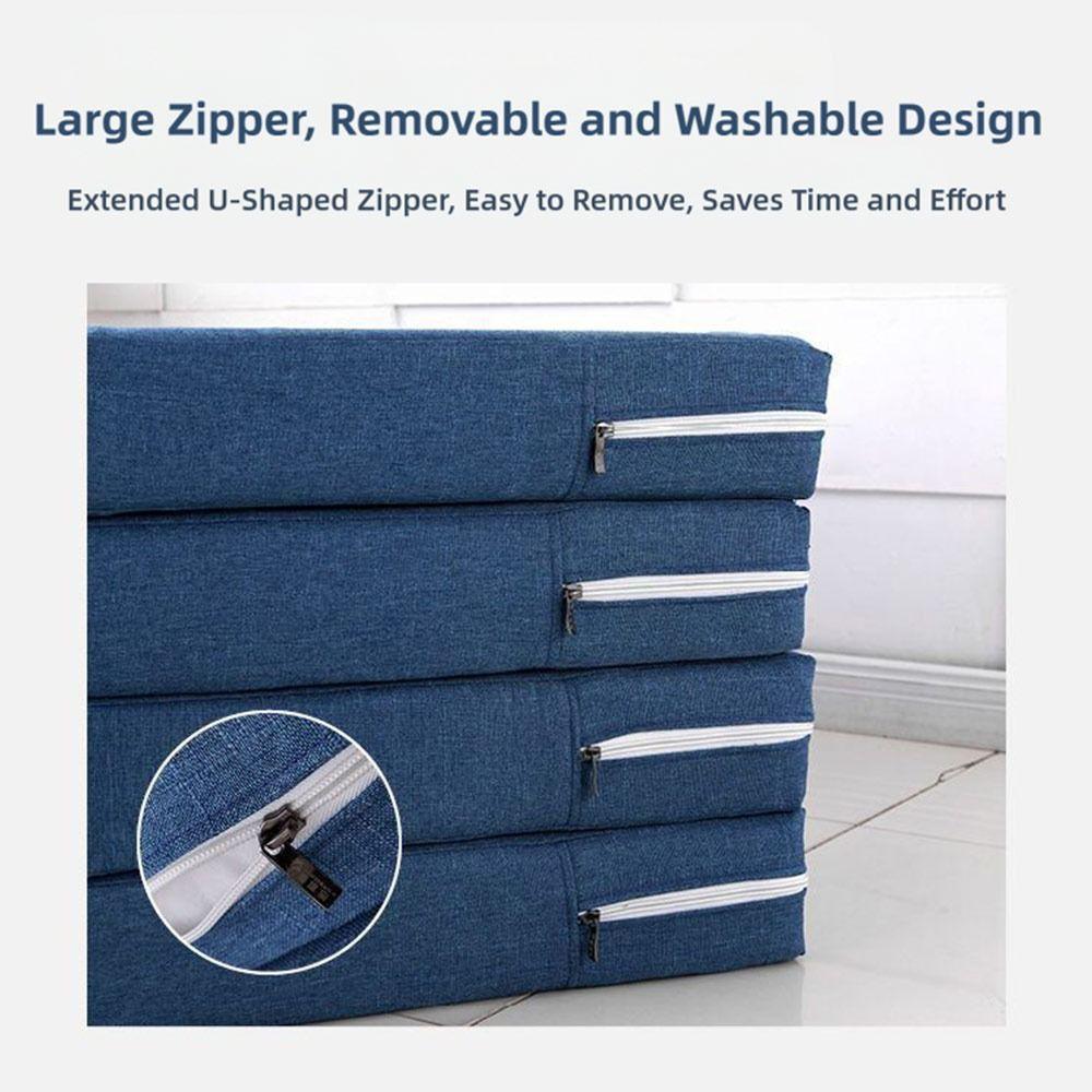 Comfort Memory Foam Sponge Mattress Foldable Design Removable Cover Office Nap Mat Student Rest Tatami Nap Time