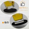 Karasu no Ki Holds Water Prevents Set of with Storage 10cm Coasters, Non-stick Coasters, Silicone, Droplets, Condensation, 6, Shelf, Circular, (Black)