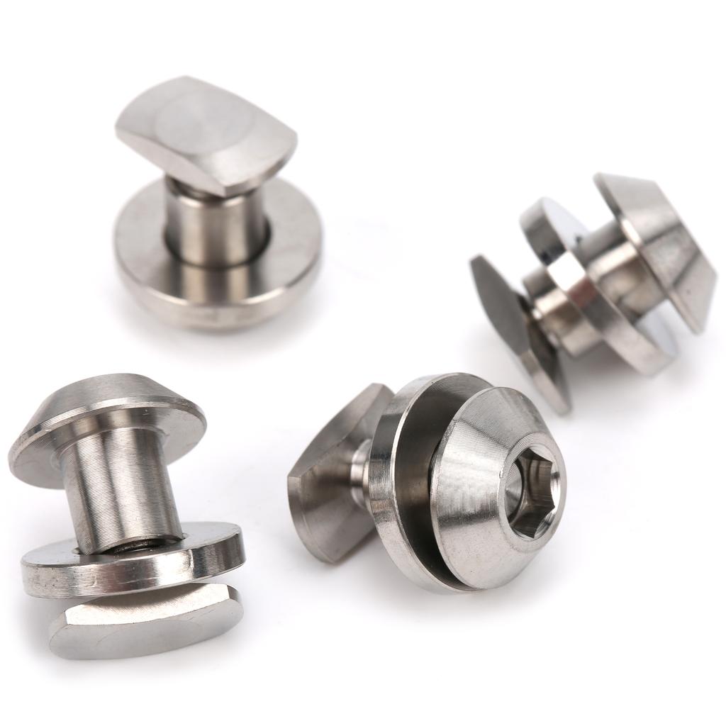 Titanium Alloy Disc Brake Bolt Nut Set for Brompton Folding Bike Modified Accessory J Type