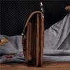 Original Men's Genuine Leather Waist Bag Retro Crazy Horse Motorcycle Artistic Leisure Phone