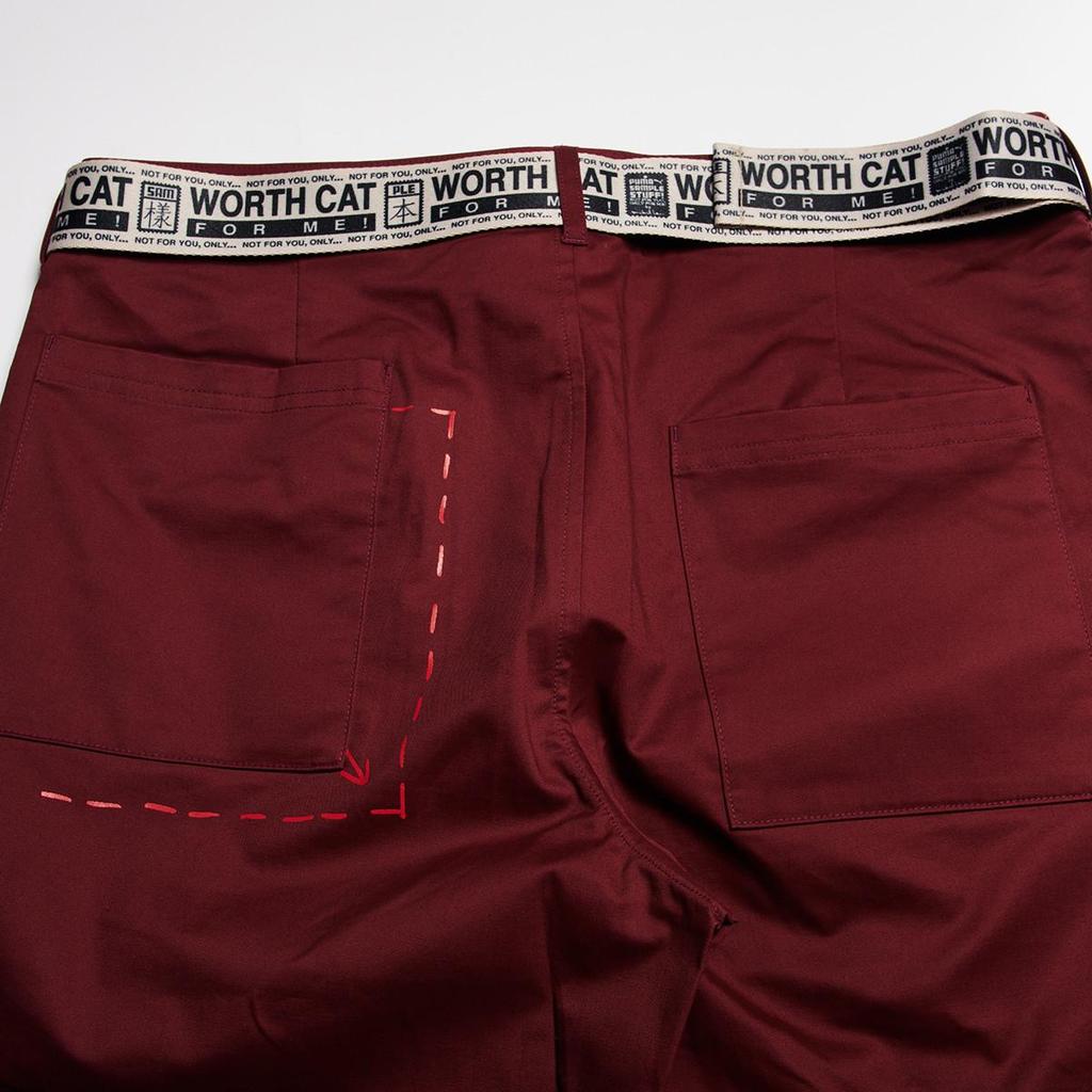 PUMA MICHAEL LAU Knitted Sweatpants Unisex Wine (Unisex) Knitted Sweatpants 530364 21