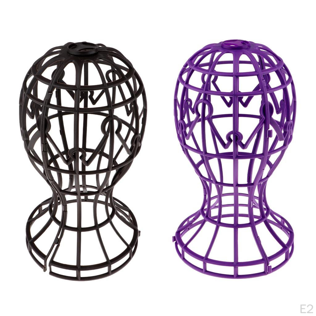 Стенд для демонстрации шиньона Держатель для шляпы Складной устойчивый инструмент — фото 3