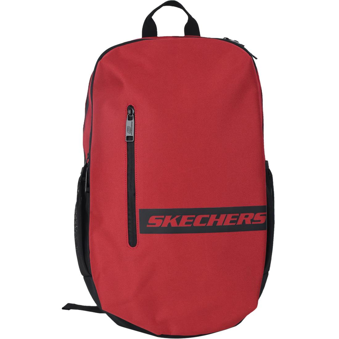 Skechers Stunt Backpack SKCH7680-RED, Unisexe, Sacs à dos, noir