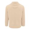 Women’s Long Sleeve Cowl Neck Pullover Sweater Knitwear Loose Fit Lightweight Soft Top for Casual Daily Wear