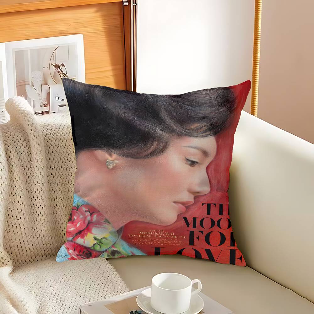 In The Mood For Love Wong Kar Wai Movie Pillowcase Toon Gift Cushion Cover Bedroom Home Sofa Chair Seat Decor Pillow Case