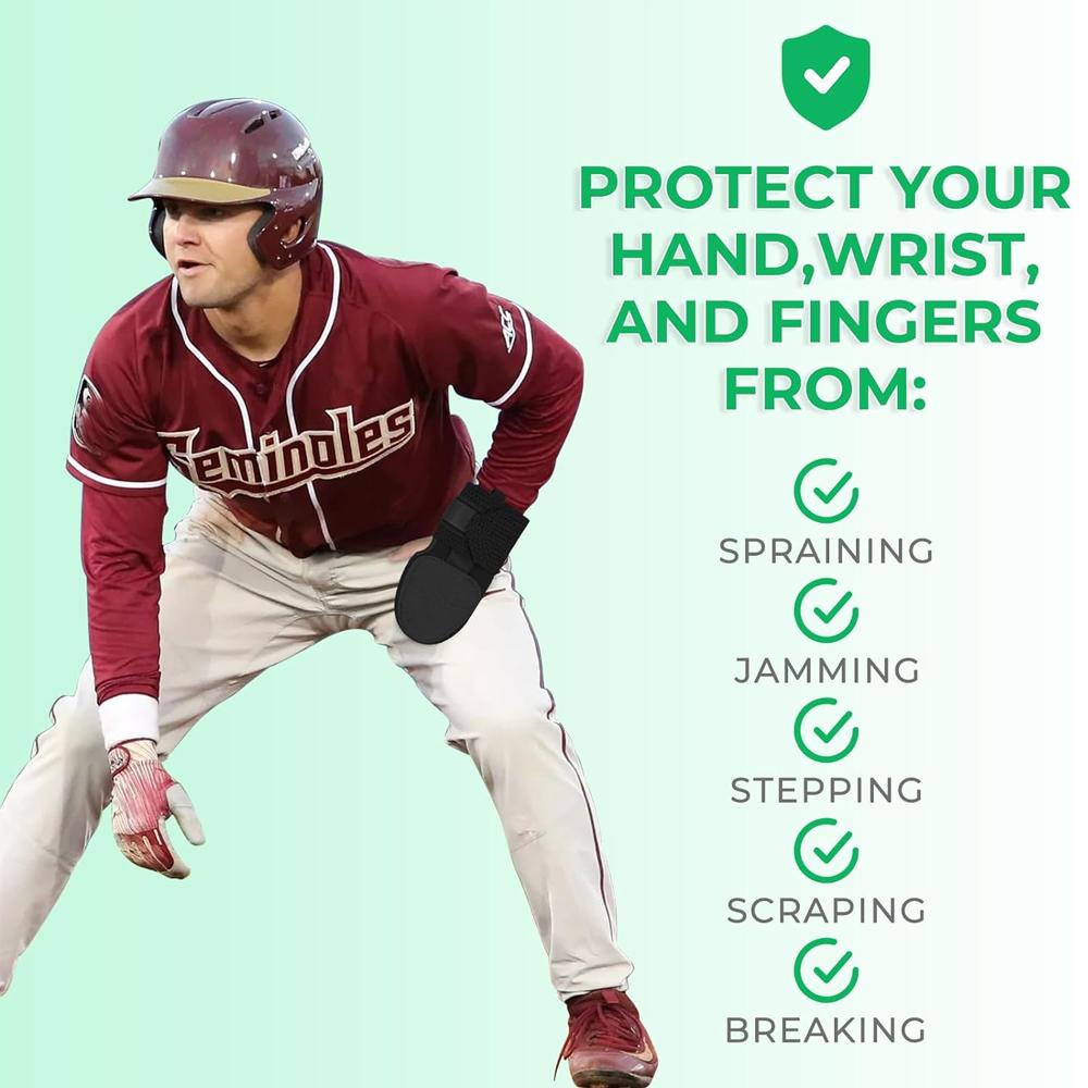 1 Pcs Unisex Baseball Sliding Mitt, Hand Protection For Youth And Adult With Easy On And Off Design, Left And Right Hand Options